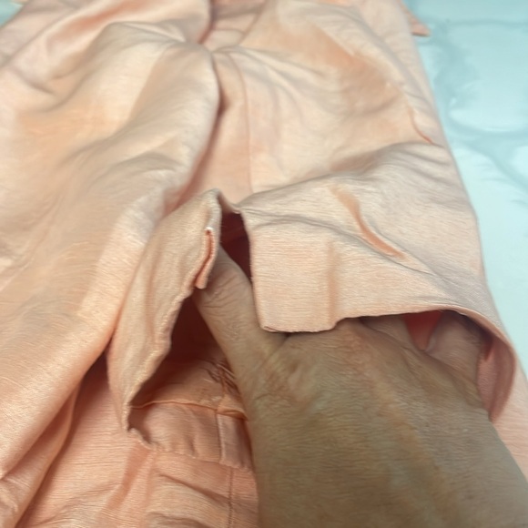 Linda Allard Ellen Tracy Women color Guava 1 Piece Blazer Jacket VTG 80s Elegant - Picture 11 of 12